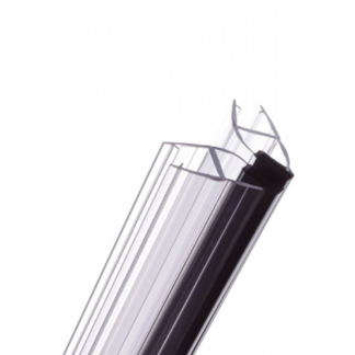 Magneetprofiel type 90º / 180º 6mm glasdikte. Zijkant deur/wand. Lengte 2000mm.