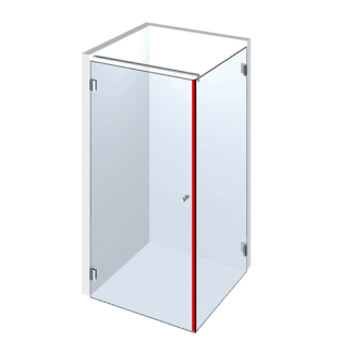 Aanslagprofielen douchedeur