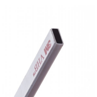 Magneetstrip met plakrand